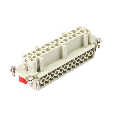 10-pins 16A 830V heavy-duty connector vrouwelijk inzetstuk