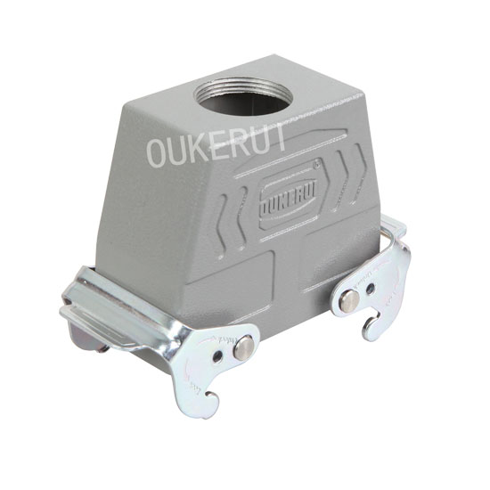 16B Top Entry hoge structuur dubbele metalen hendel heavy duty connector kappen