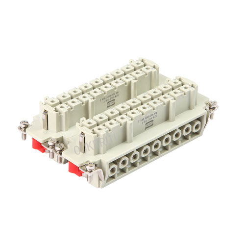 32-pins 830V heavy-duty connector vrouwelijk inzetstuk