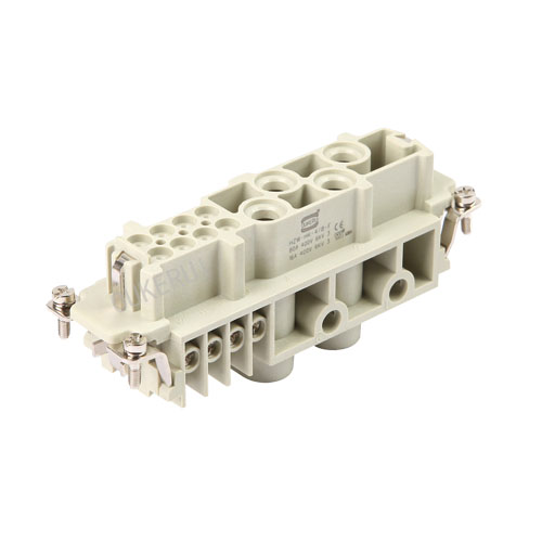 4/8-pins 400V heavy-duty connector vrouwelijk inzetstuk