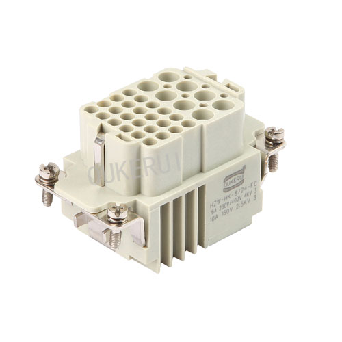 8/24-pins 400V heavy-duty connector vrouwelijk inzetstuk