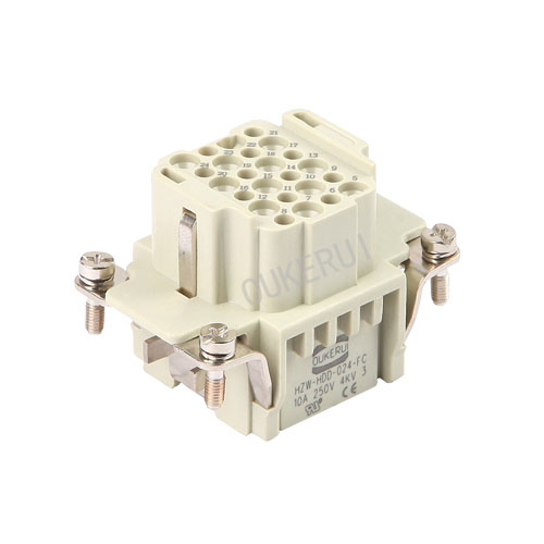 DD 24 250V 10AHHeavy Duty connector vrouwelijk inzetstuk